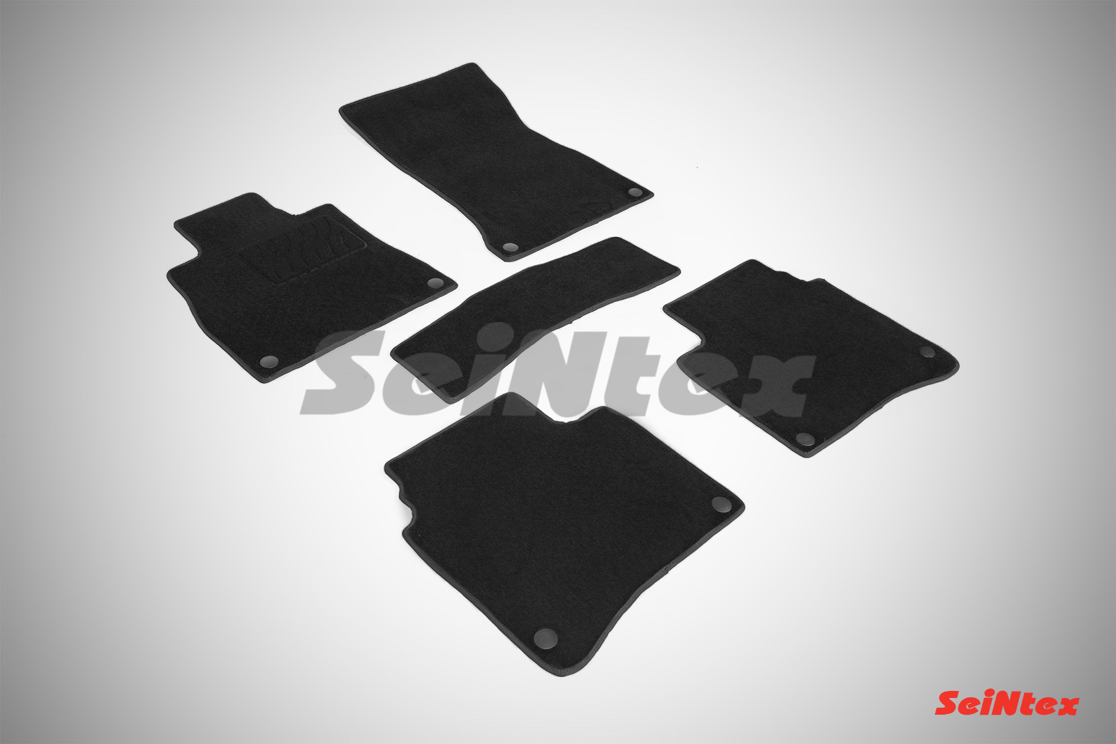 Ворсовые LUX коврики салона "Seintex", Mercedes S Class W222 2014-