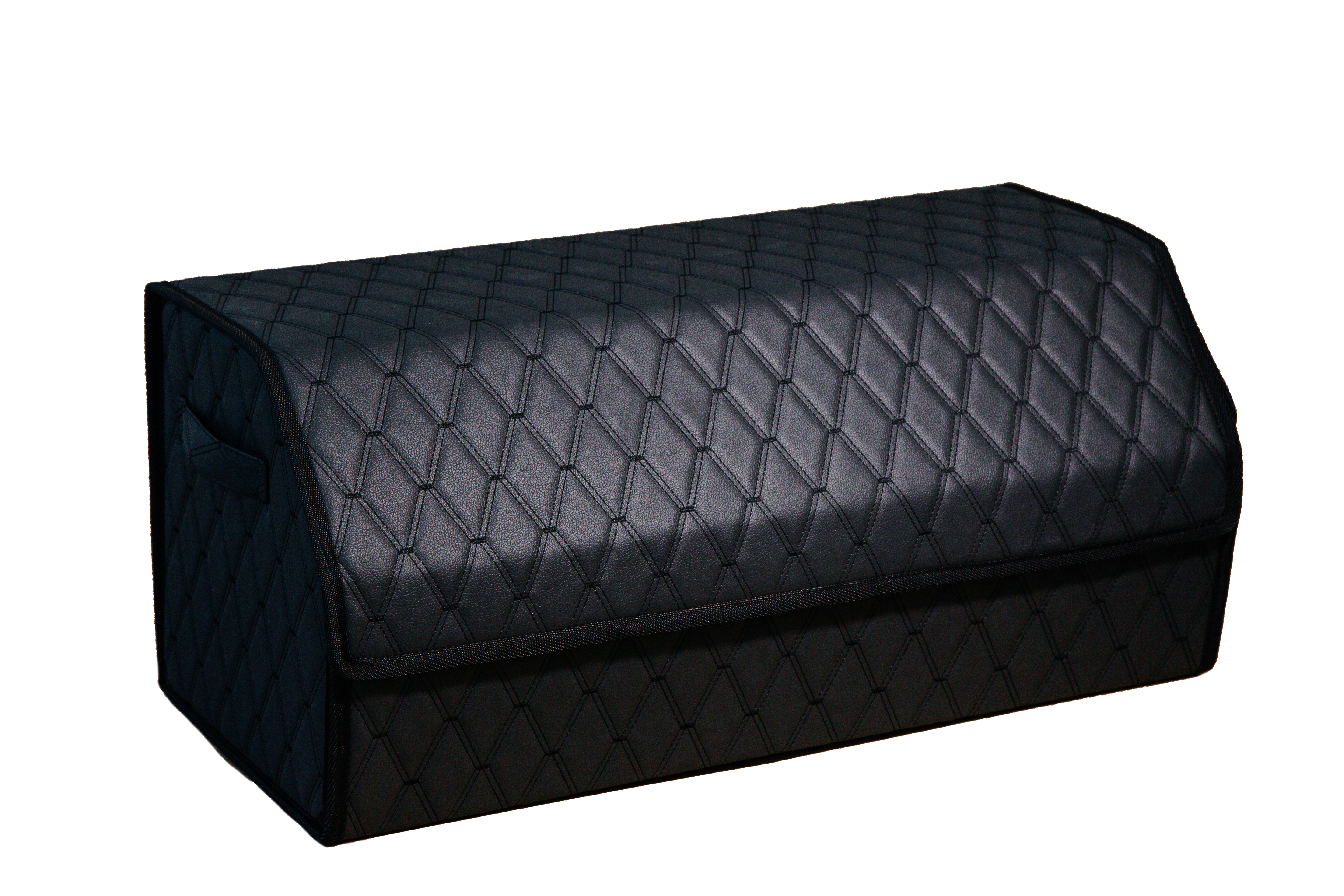 Сумка-органайзер из экокожи в багажник автомобиля, 70х30х30 см, "ЛЮКС"