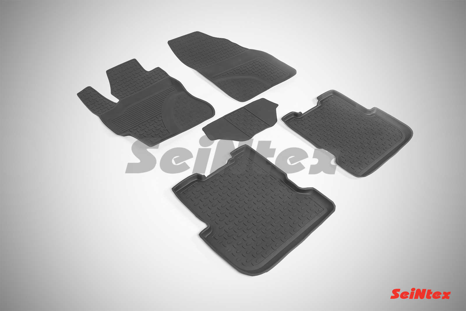 Резиновые коврики салона Высокий борт "Seintex" Mazda 3 2003-2009
