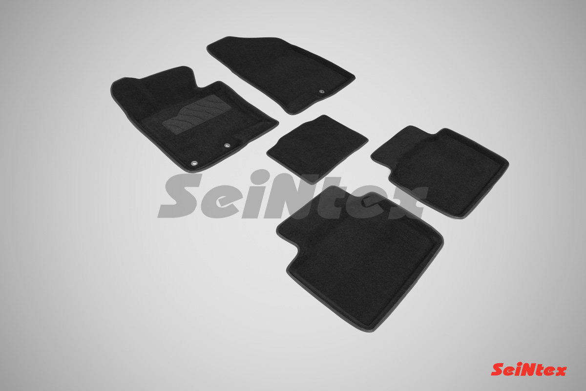 Ворсовые 3D коврики салона "Seintex", KIA Optima 2010-2015