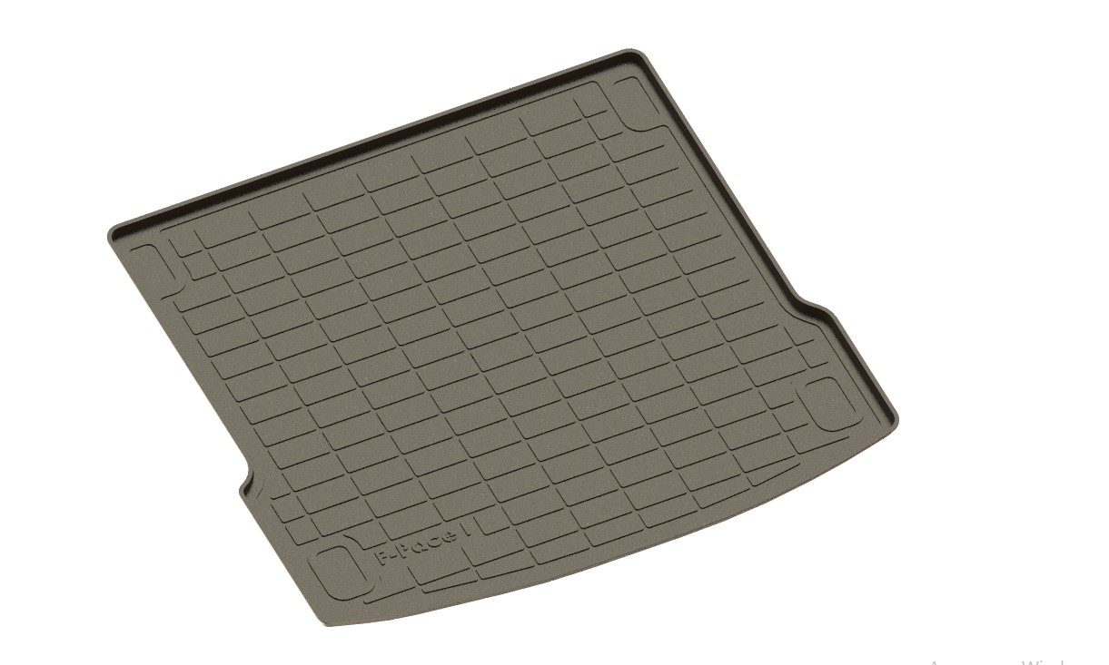 Полиуретановый коврик багажника "Seintex" Jaguar F-Pace 2016-