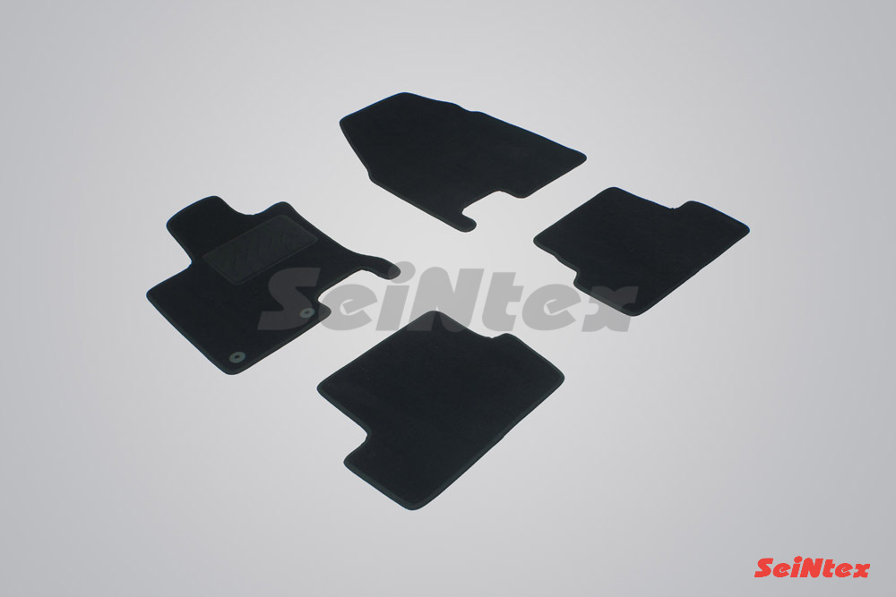 Ворсовые LUX коврики салона "Seintex", Nissan Qashqai 2007-2014