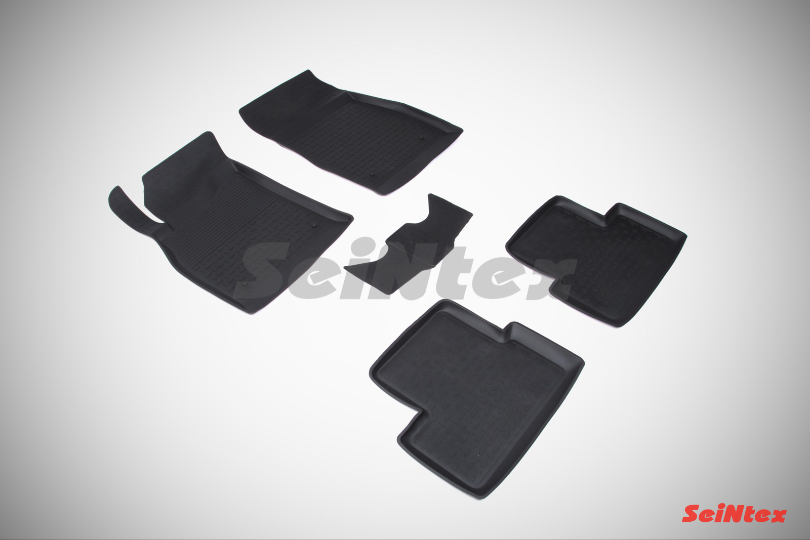 Резиновые коврики салона Высокий борт "Seintex" Chevrolet Cruze / Opel Astra J 2010-