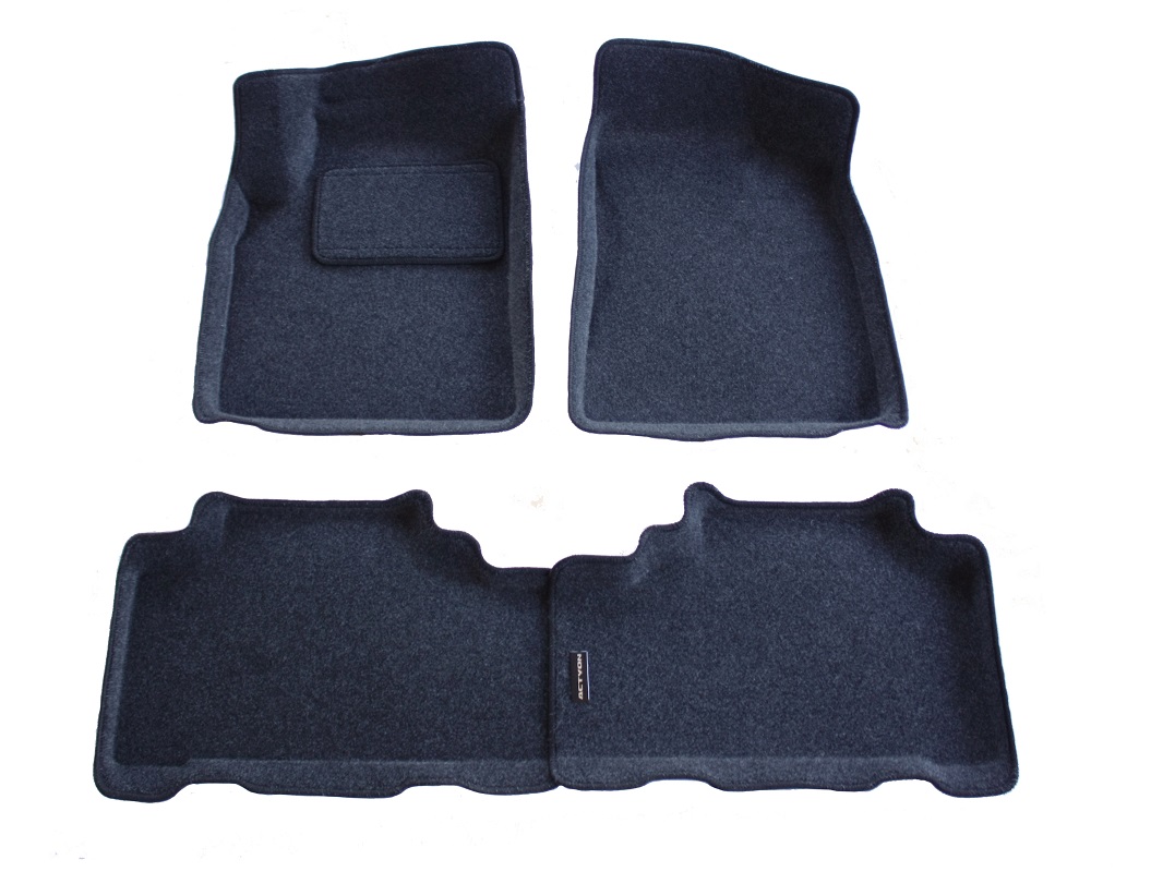 Ворсовые 3D коврики салона "Boratex" SSANGYONG Actyon 2007-2010