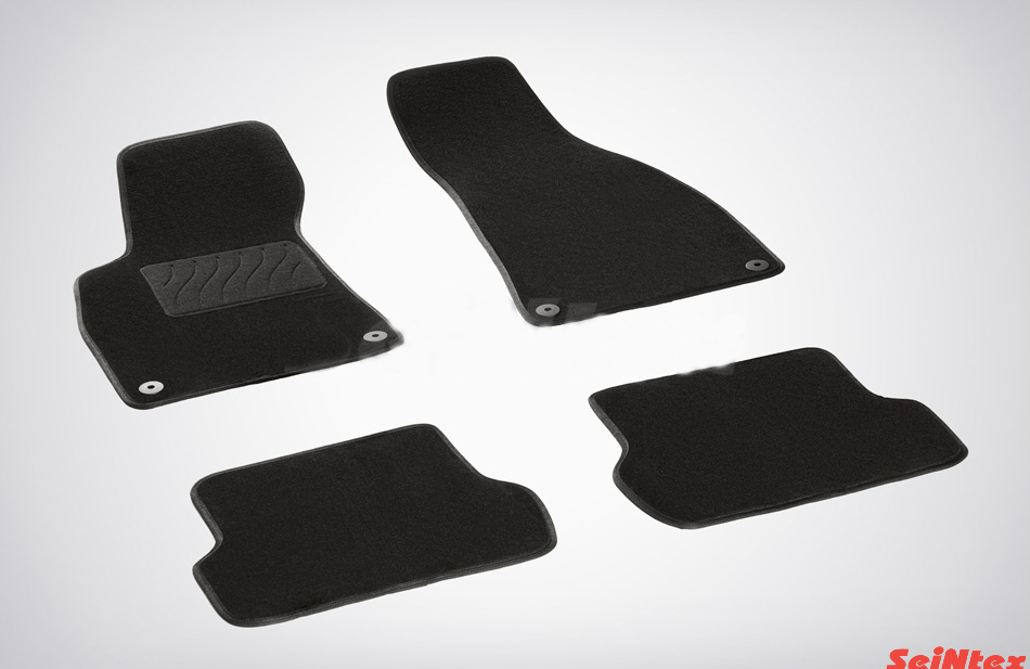 Ворсовые LUX коврики салона "Seintex", Volkswagen Golf V, Jetta 2003-2012