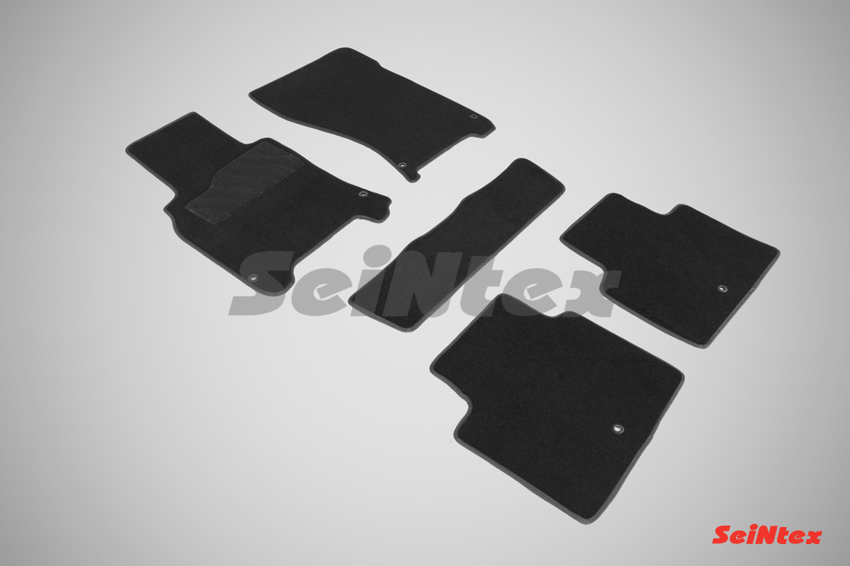 Ворсовые LUX коврики салона "Seintex", Infiniti Q70 / M37 2010-