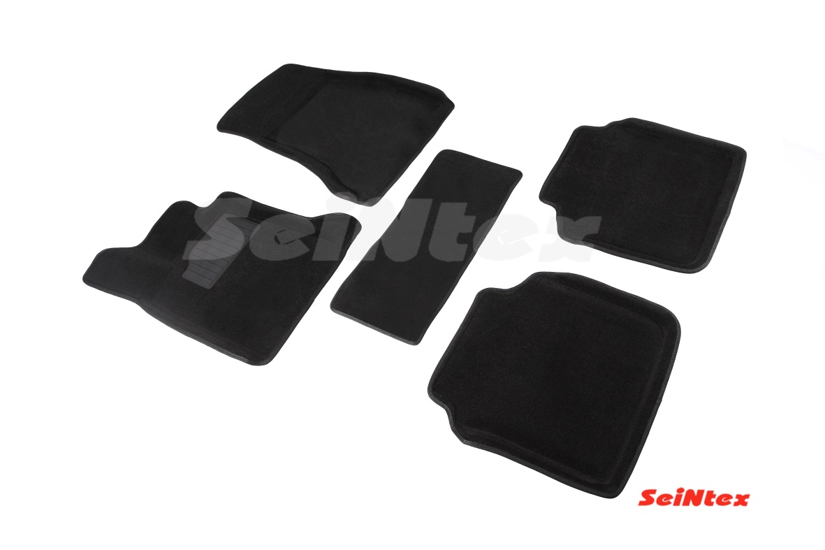 Ворсовые 3D коврики салона "Seintex", BMW 7 G12 2015-
