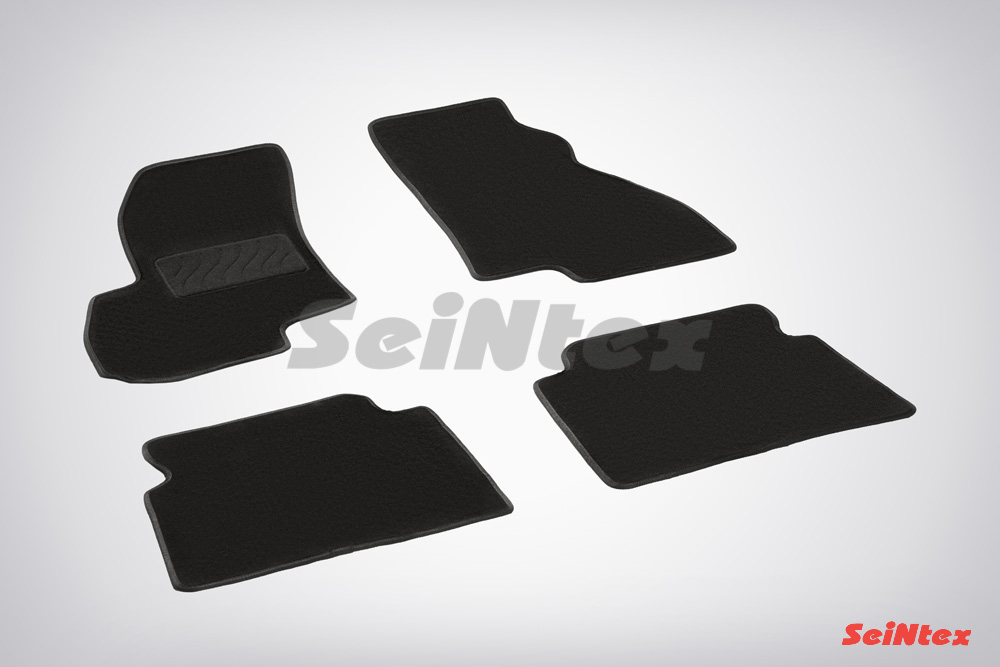 Ворсовые LUX коврики салона "Seintex", Hyundai Santa Fe Classic 2000-2012