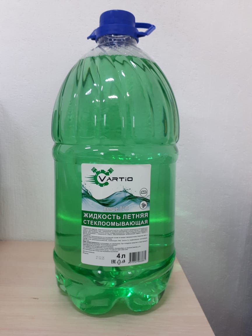 Очиститель стекол Vartio летний, мята 4л