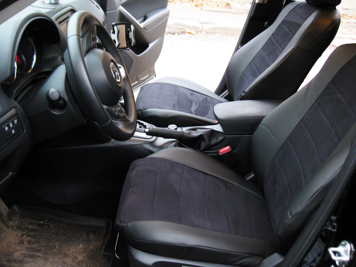 Авточехлы Chery Cross Eastar B14, 7 Мест, 2008-2013, Индивидуальный пошив, "Saturn-Premium"