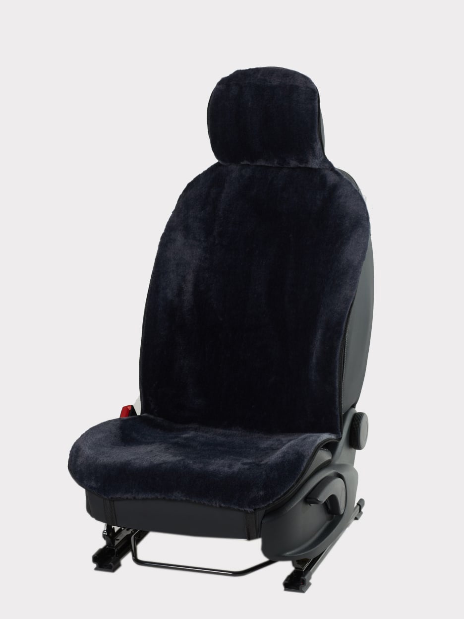 Накидка на сидение, Шерсть, 70% шерсть, 30% полиэстр, короткий ворс, 2 шт. (пара)