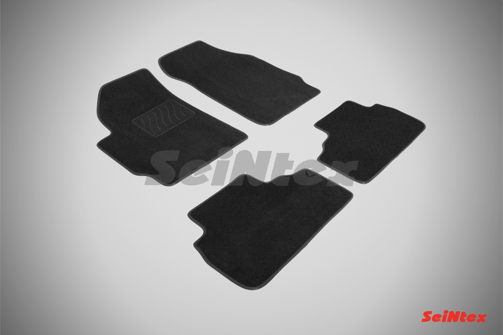 Ворсовые LUX коврики салона "Seintex", Ford Escape 2007-2012