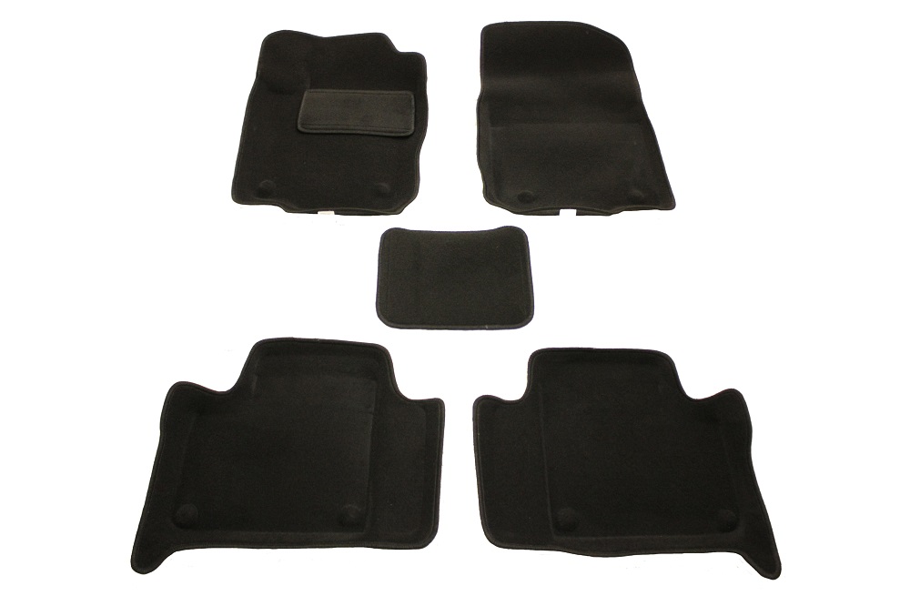 Ворсовые 3D коврики салона "Boratex" Mercedes GL Class X166 2012-