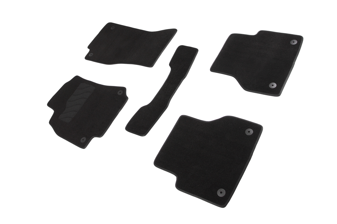 Ворсовые LUX коврики салона "Seintex", Audi A7 ll 2018-