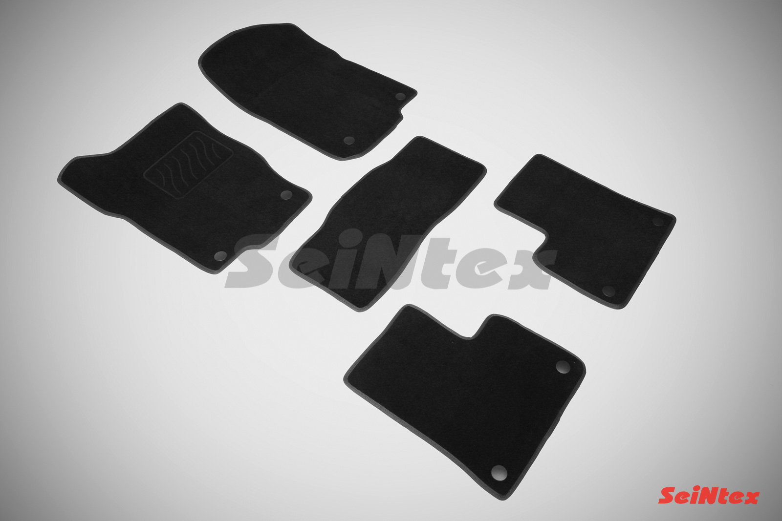 Ворсовые LUX коврики салона "Seintex", Mercedes M Class W166 2011-2015