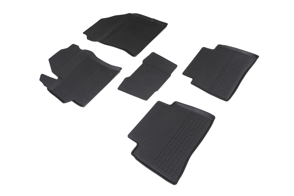 Резиновые коврики салона Высокий борт "Seintex" Toyota Corolla 2019-