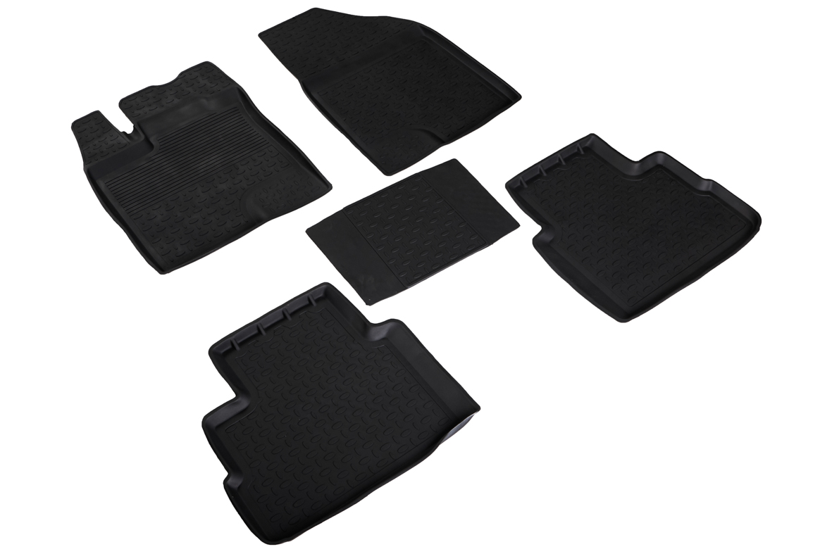 Резиновые коврики салона, Высокий борт, "Seintex", Haval Dargo, 2022-