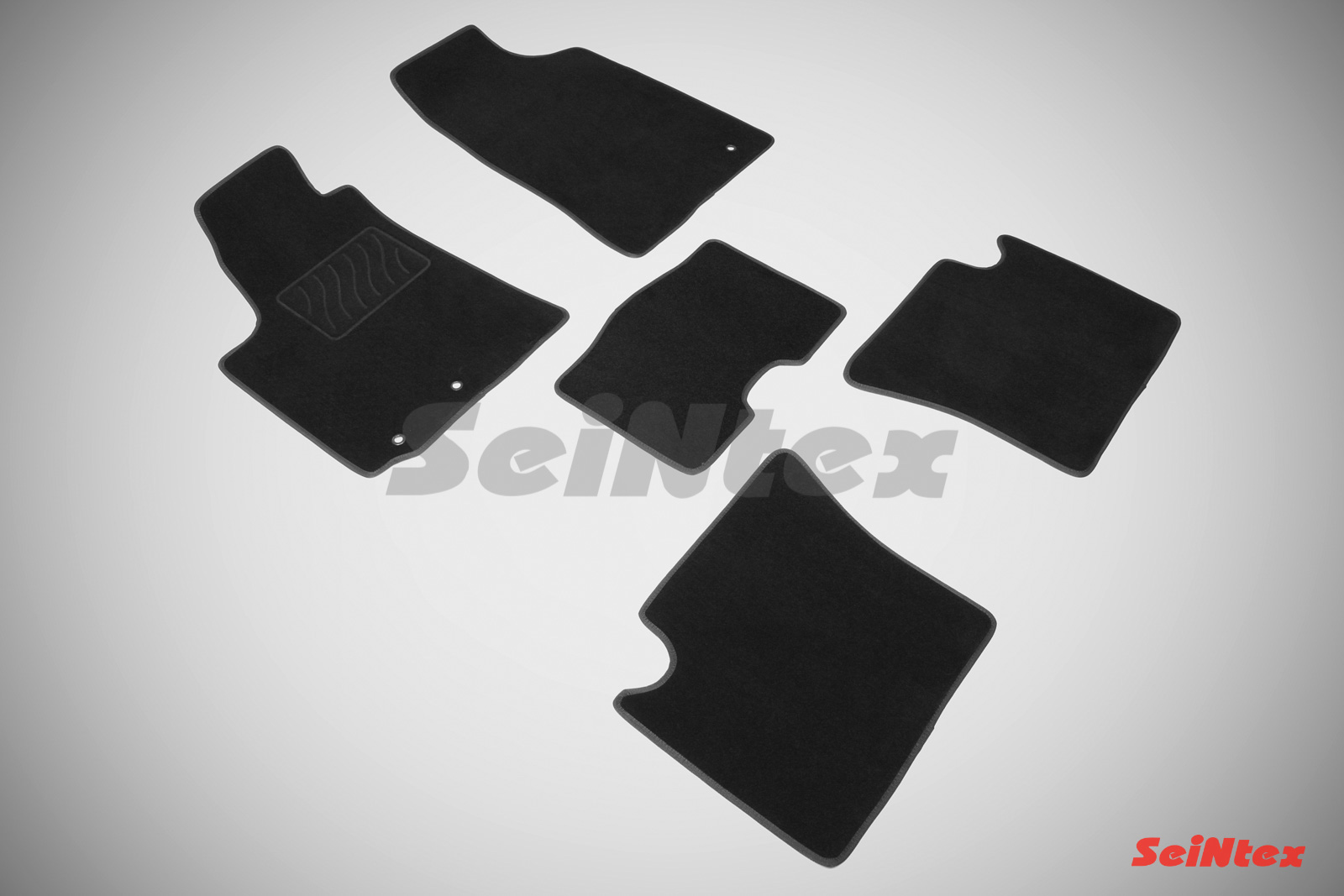 Ворсовые LUX коврики салона "Seintex", Geely MK 2006-2015