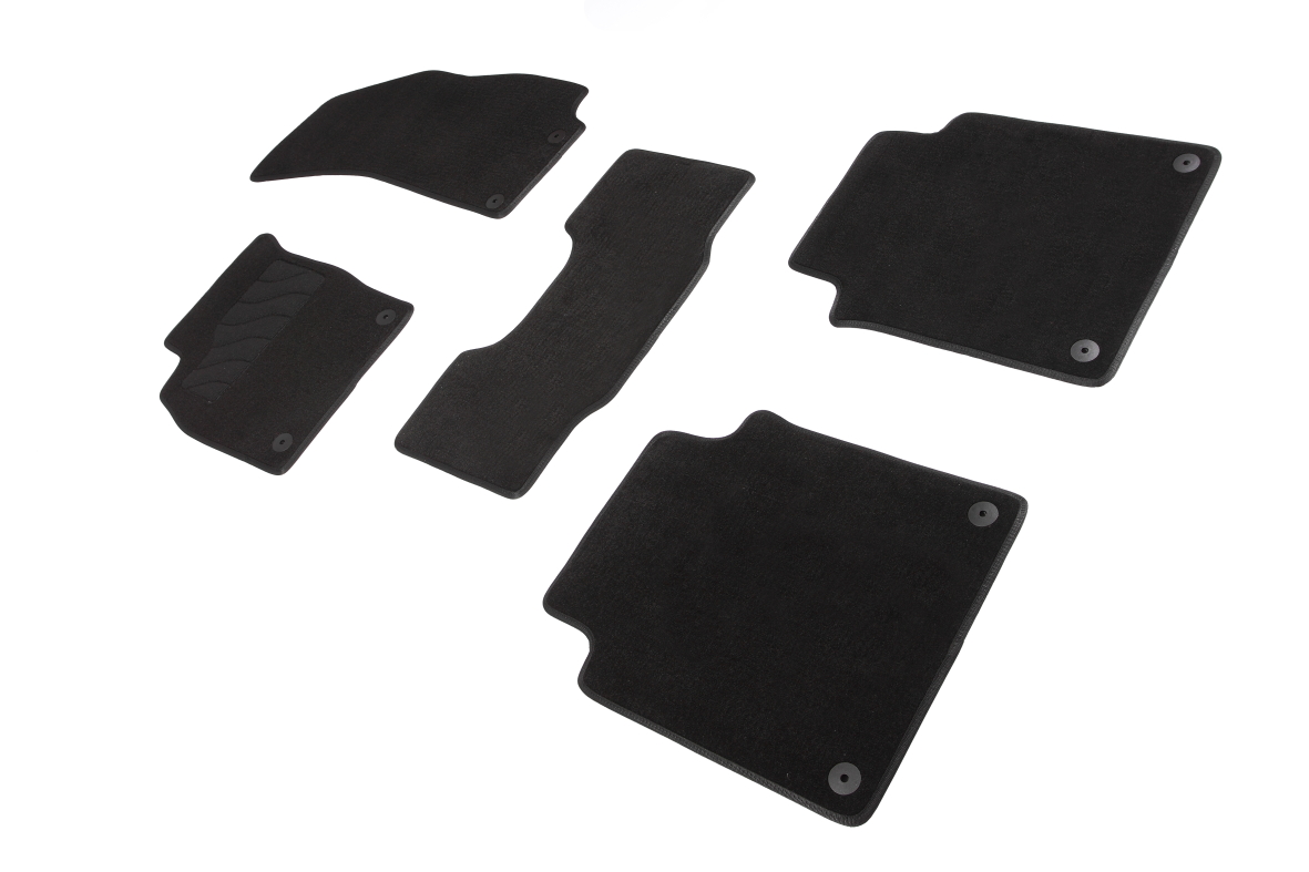 Ворсовые LUX коврики салона "Seintex", Audi A8 (D5) Long 2018-