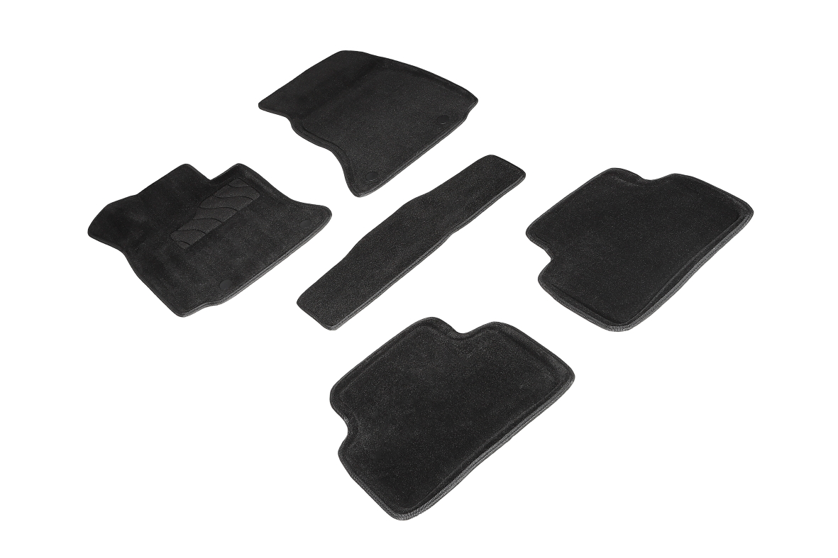 Ворсовые 3D коврики салона "Seintex", Mercedes-Benz C-Class W206 2021-