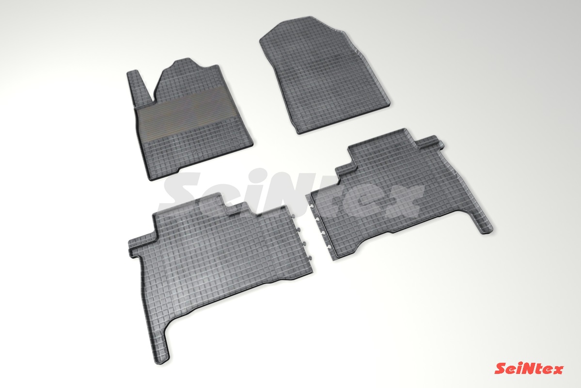 Резиновые коврики салона Сетка "Seintex", Toyota Land Cruiser 200 2007-2012 / Toyota Land Cruiser 20