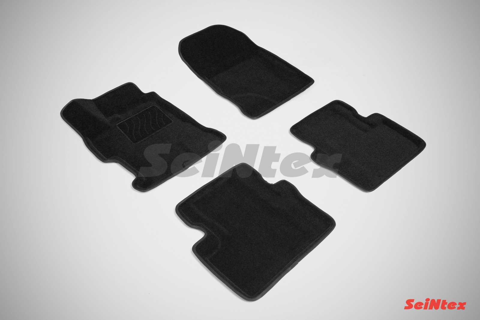 Ворсовые 3D коврики салона "Seintex", Honda Civic IX Sd 2011-
