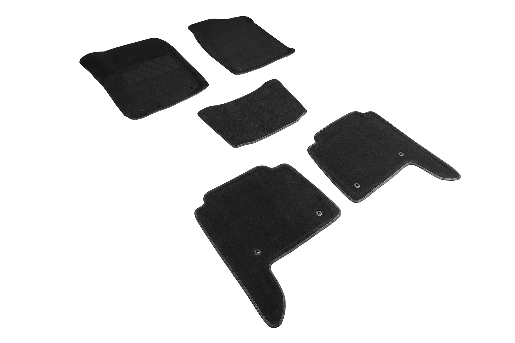 Ворсовые 3D коврики салона "Seintex", Infiniti QX 80 2013-