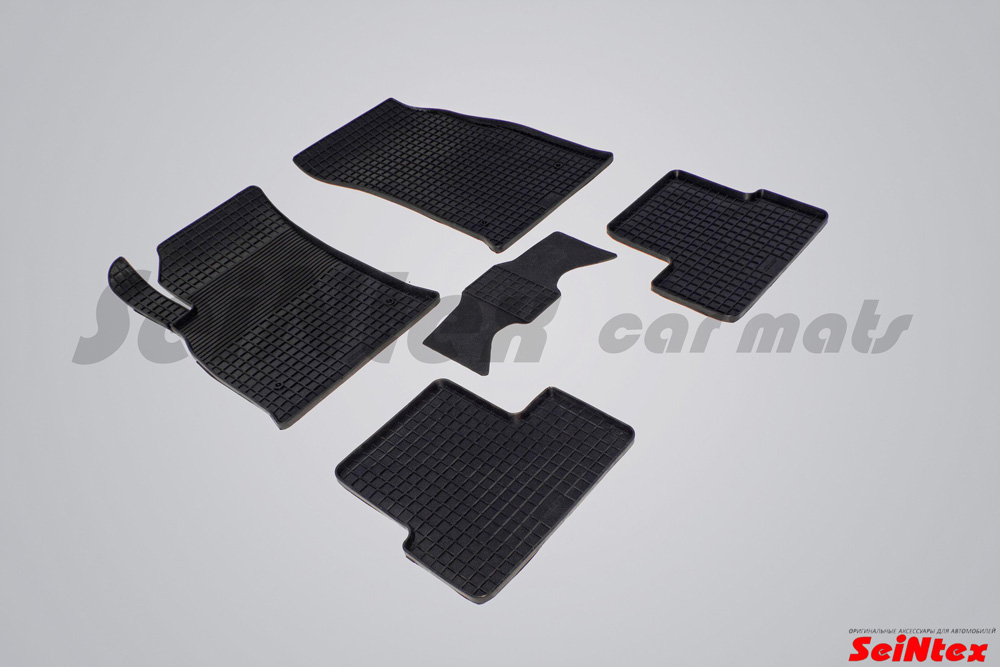 Резиновые коврики салона Сетка "Seintex", Chevrolet Cruze / Opel Astra J 2010-