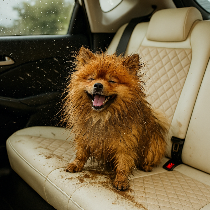 Как продлить жизнь сиденьям, если возите животных