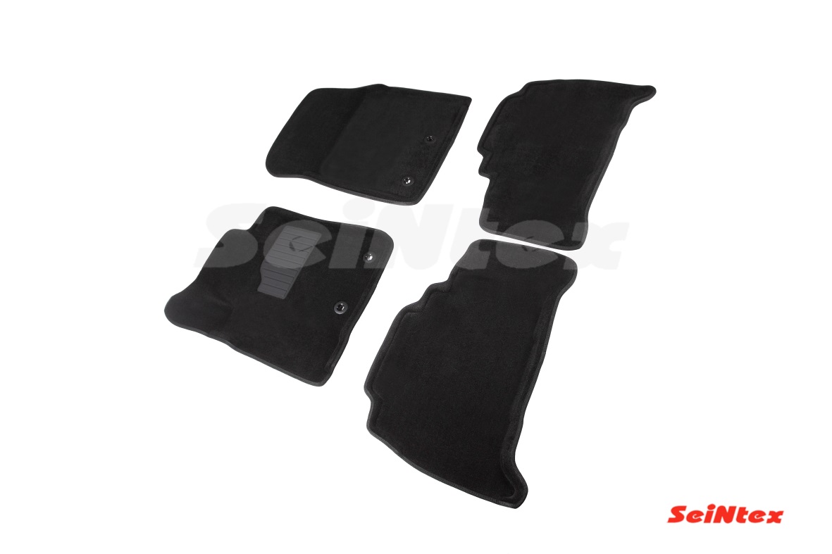 Ворсовые 3D коврики салона "Seintex", Toyota Land Cruiser 200 Rest 2012-2021
