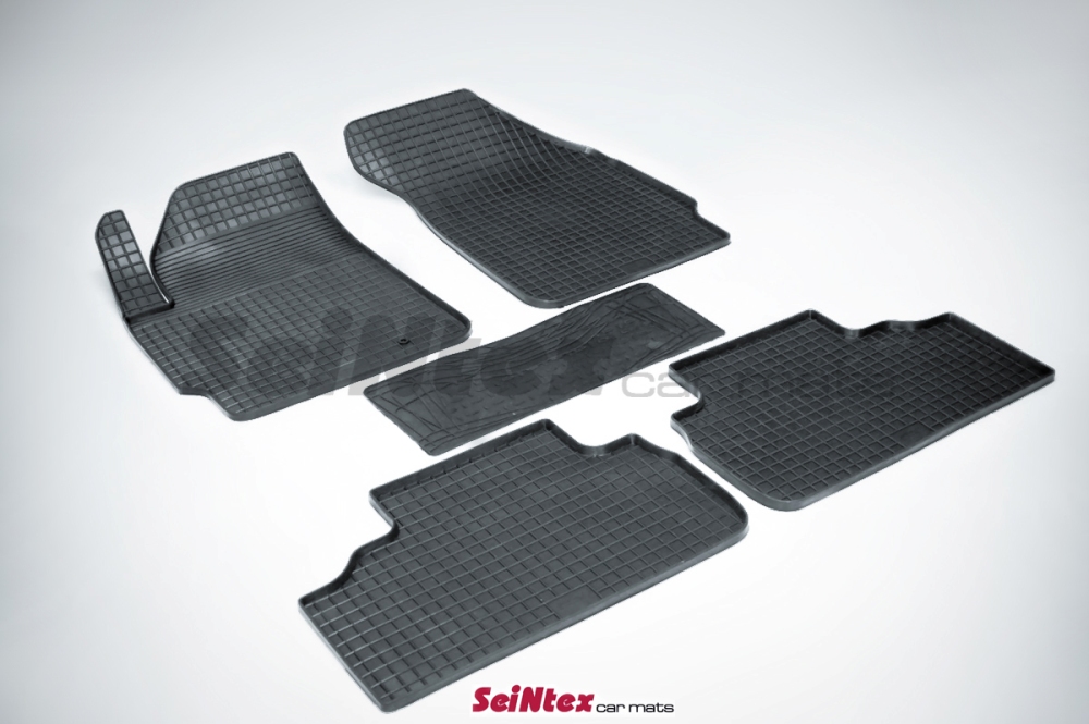 Резиновые коврики салона Сетка "Seintex", Ford Escape 2007-2012