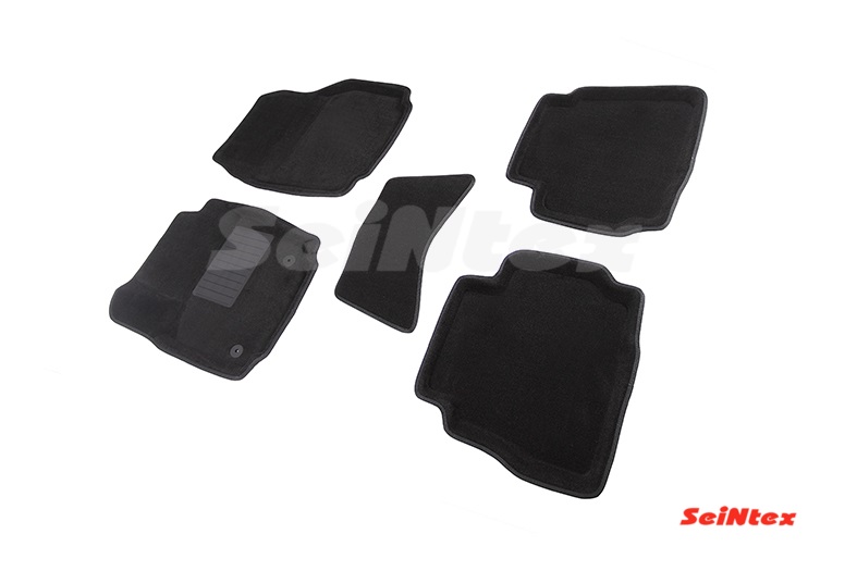 Ворсовые 3D коврики салона "Seintex", Ford Mondeo IV Рест. 2010-2015