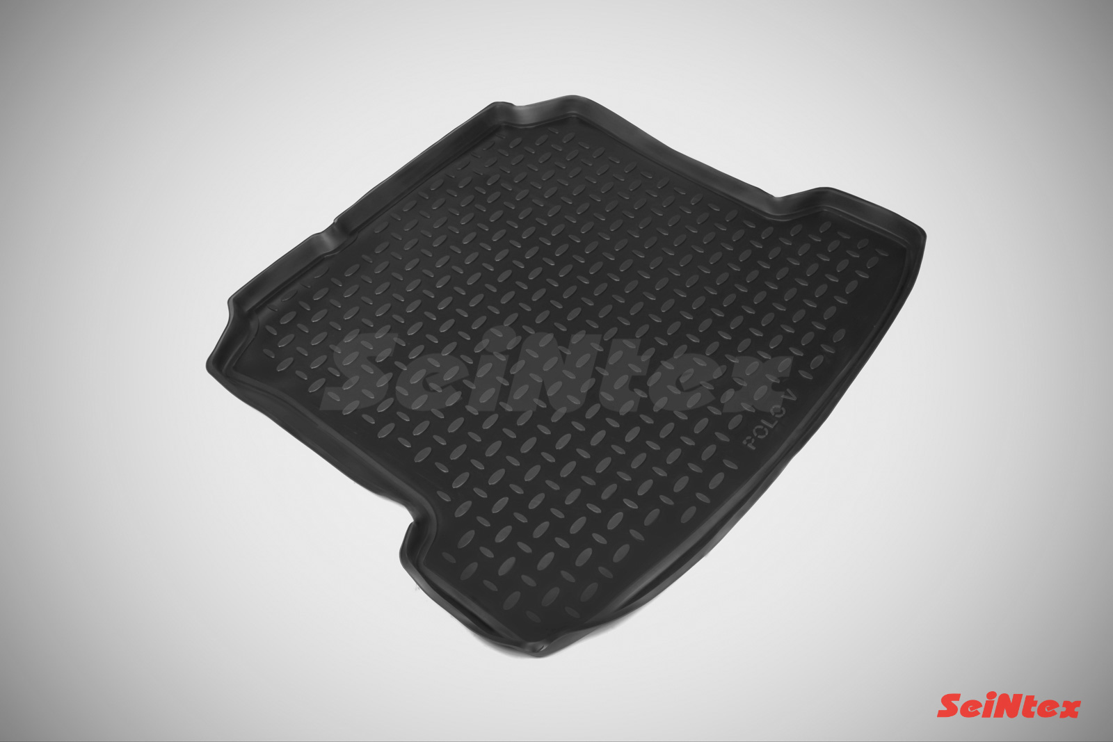Полиуретановый коврик багажника "Seintex" Volkswagen Polo V Sd 2010-