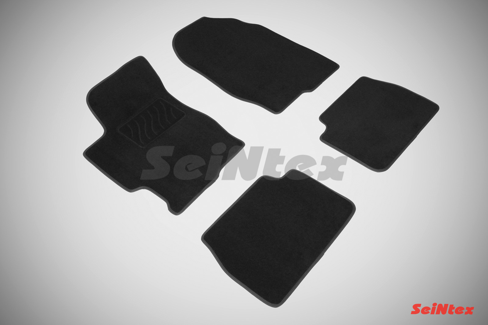 Ворсовые LUX коврики салона "Seintex", Mazda 6 2002-2008