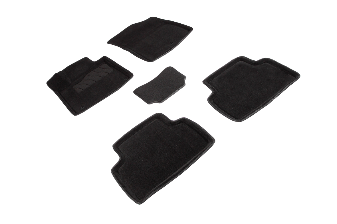 Ворсовые 3D коврики салона "Seintex", Kia Sorento IV, 5 мест 2020-