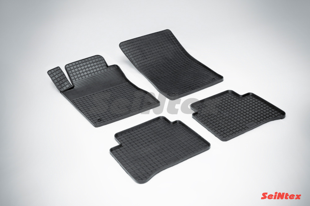 Резиновые коврики салона Сетка "Seintex", Mercedes E Class W211 2002-2006
