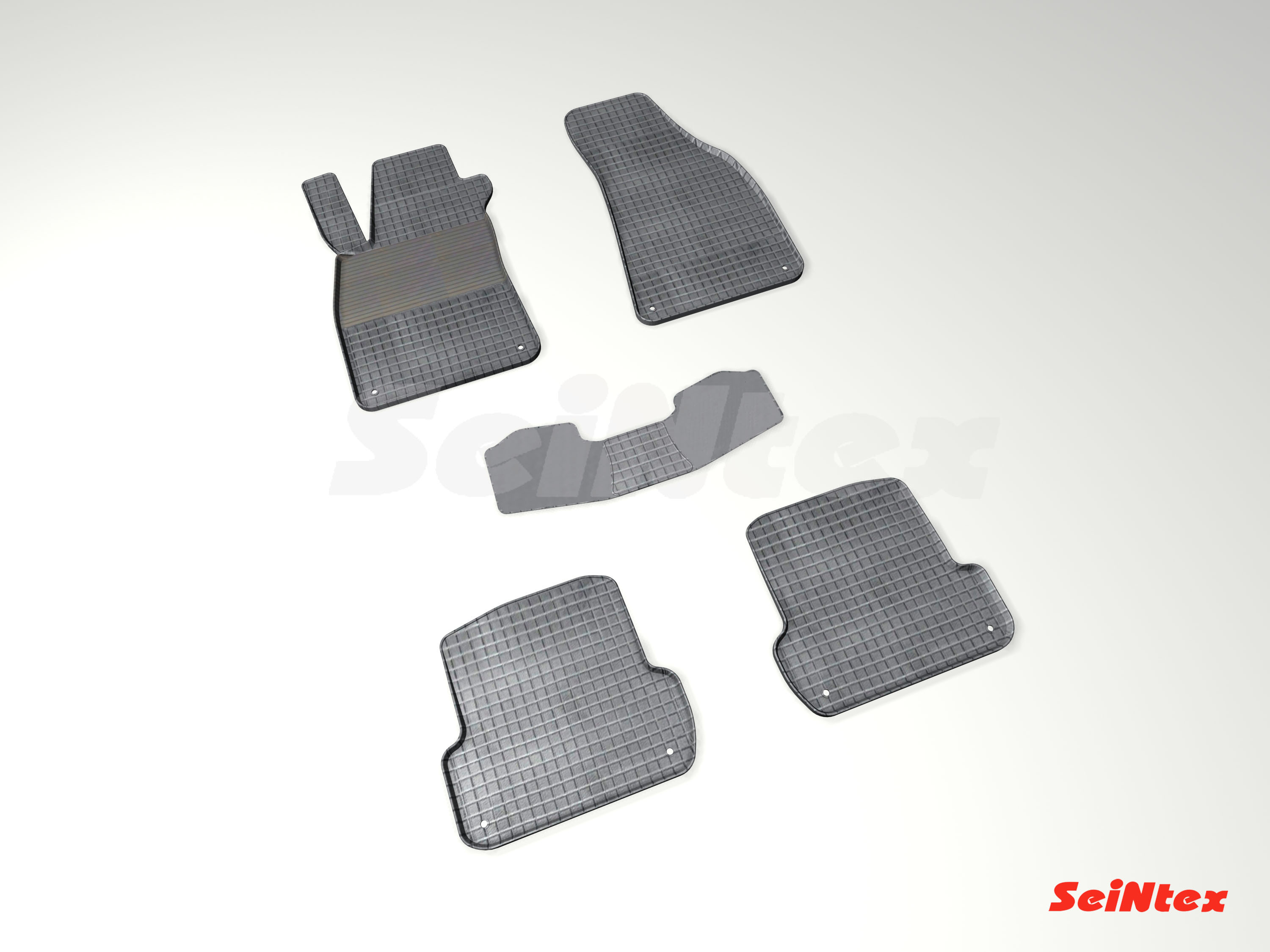 Резиновые коврики салона Сетка "Seintex", Audi A4 B7 2004-2007