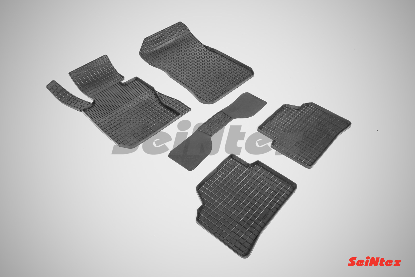 Резиновые коврики салона Сетка "Seintex", BMW 3 E90 2005-2013