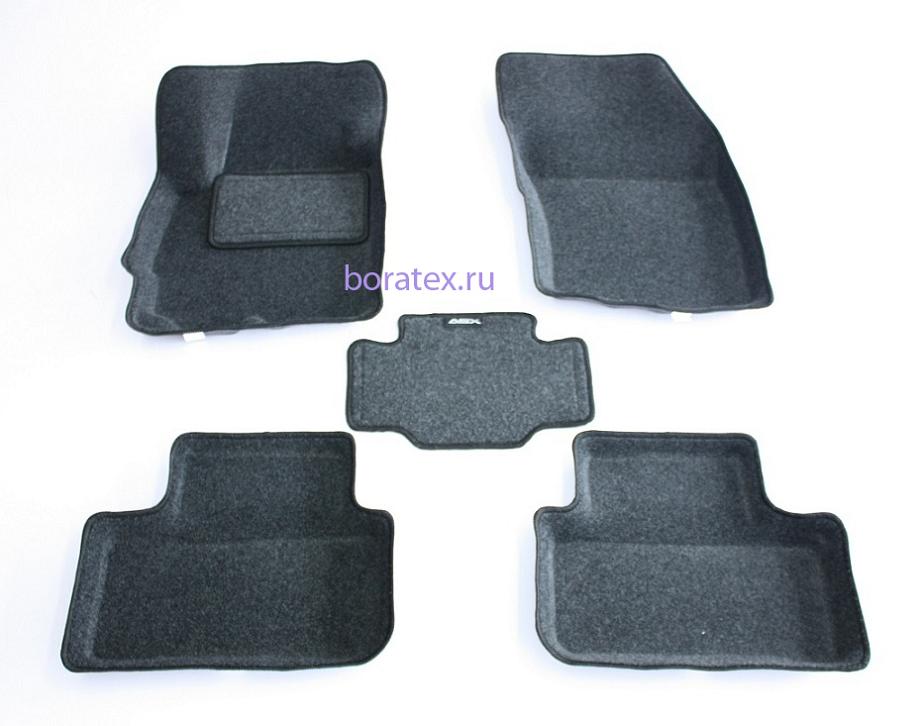 Ворсовые 3D коврики салона "Boratex" Mitsubishi ASX 2010-