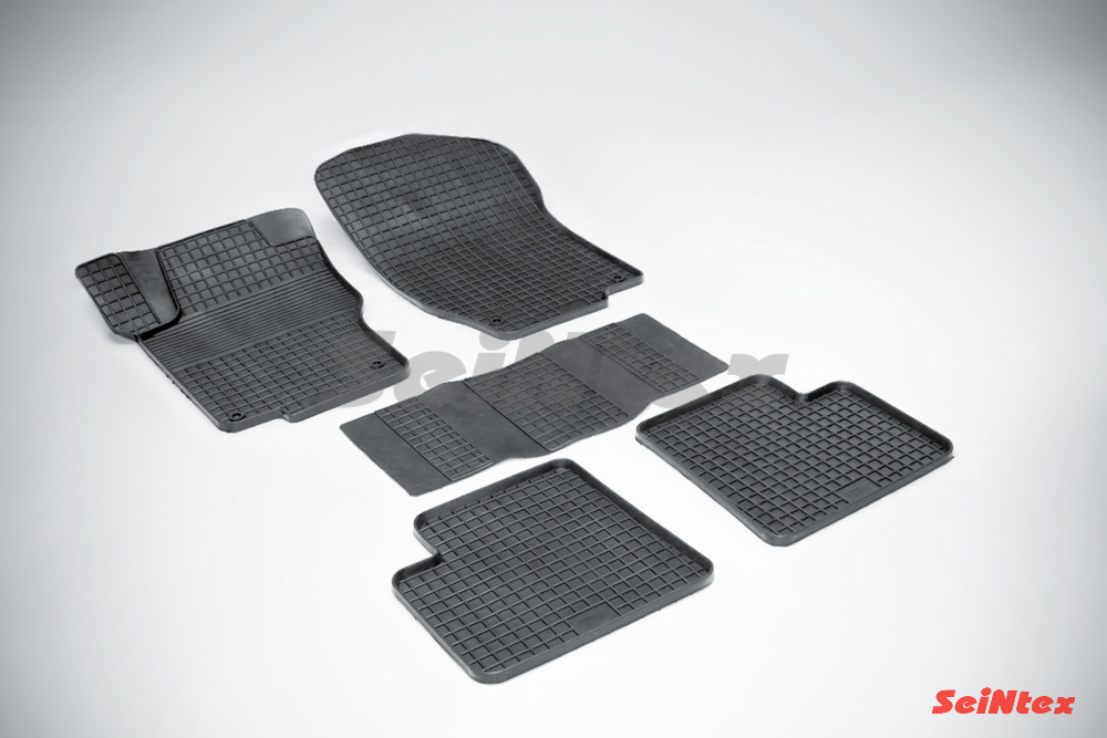 Резиновые коврики салона Сетка "Seintex", Mercedes GL Class X164 2006-