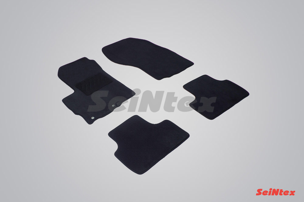 Ворсовые LUX коврики салона "Seintex", Mitsubishi ASX 2010-