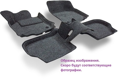 Ворсовые 3D коврики салона "Boratex" Honda CR-V V 2016-