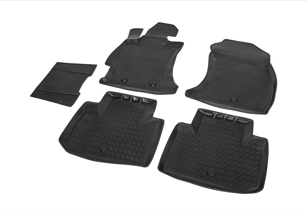 Полиуретановые коврики салона "Rival" Subaru Forester 2012-2018