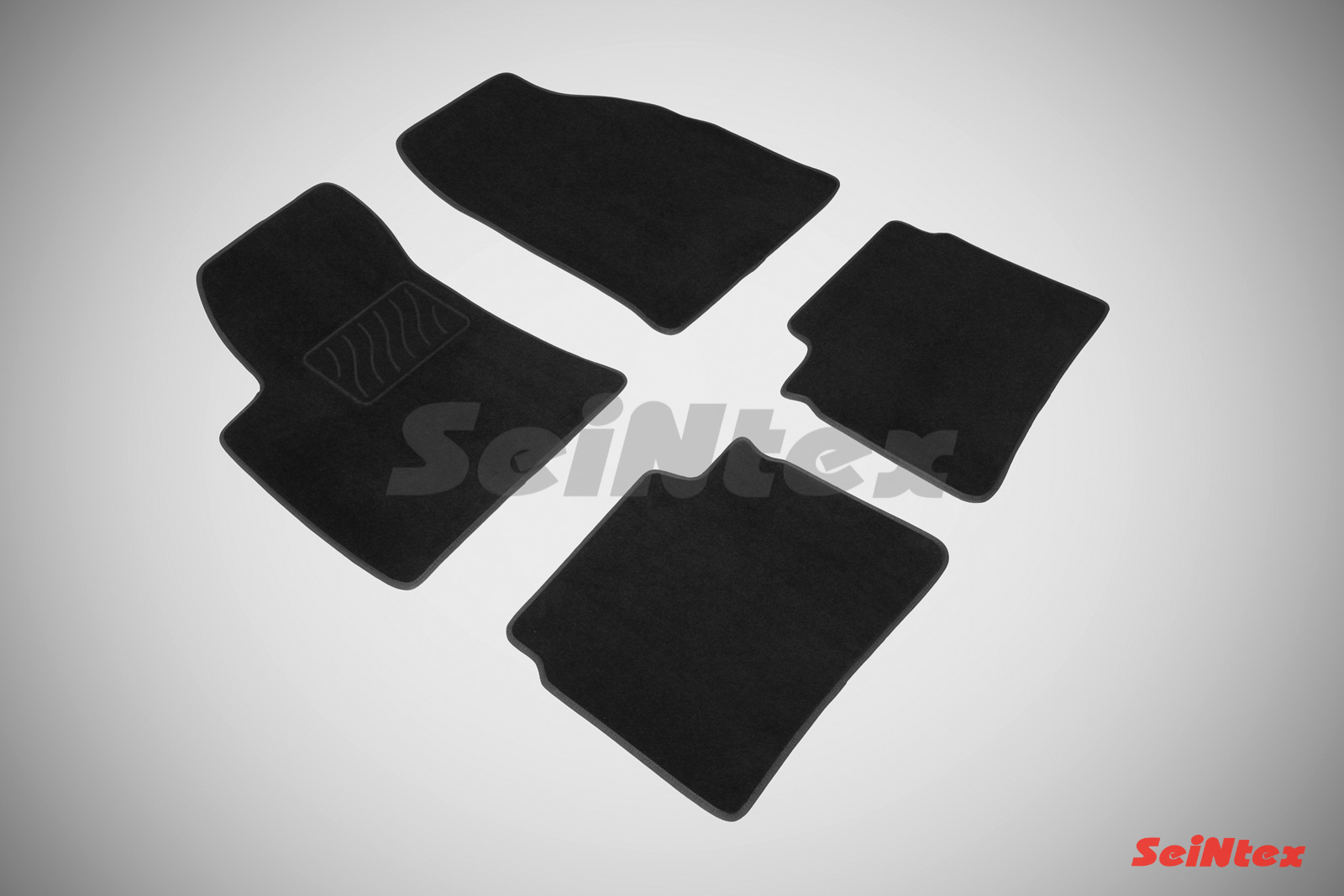 Ворсовые LUX коврики салона "Seintex", Hyundai Sonata IV EF 2004-2010