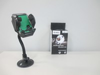 Держатель телефона KS-003A универсальный, 2 переходника, 360°, на длинной гибкой ножке