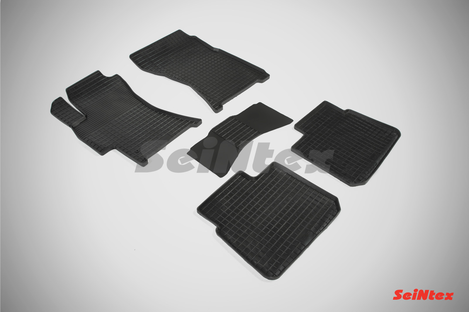 Резиновые коврики салона Сетка "Seintex", Subaru Outback 2003-2009