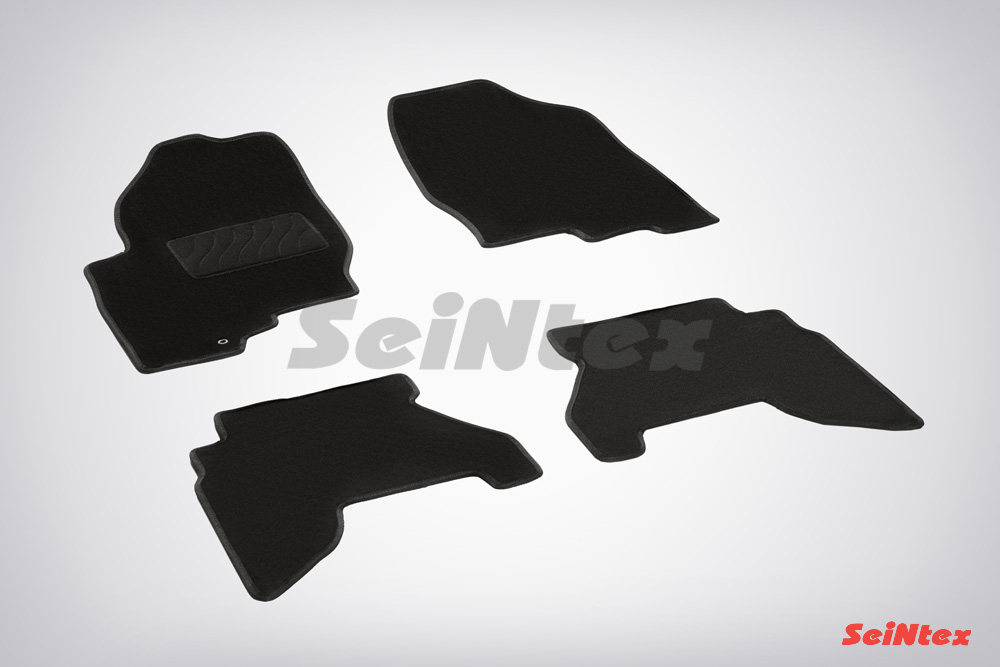 Ворсовые LUX коврики салона "Seintex", Nissan Pathfinder III 2004-2014