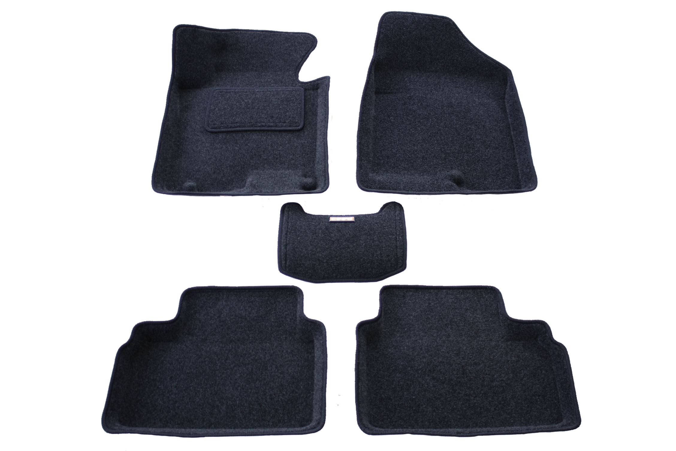 Ворсовые 3D коврики салона "Boratex" Hyundai I 30 2012-