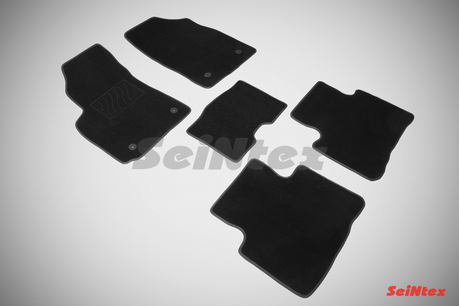 Ворсовые LUX коврики салона "Seintex", Geely Emgrand X7 2013-