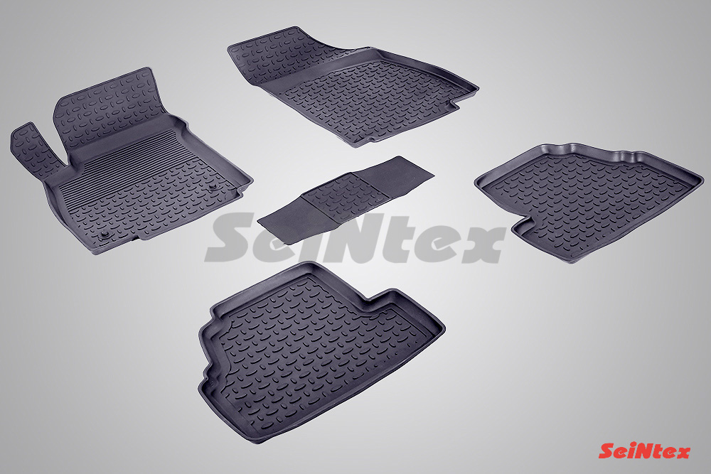 Резиновые коврики салона Высокий борт "Seintex" Opel Mokka 2012-